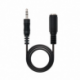 CABLE ESTÉREO NANOCABLE 10.24.0201/ JACK 3.5 MACHO - JACK 3.5 HEMBRA/ 1.5M