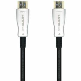 CABLE HDMI 2.0 AOC 4K AISENS A148-0380/ HDMI MACHO - HDMI MACHO/ 50M/ NEGRO