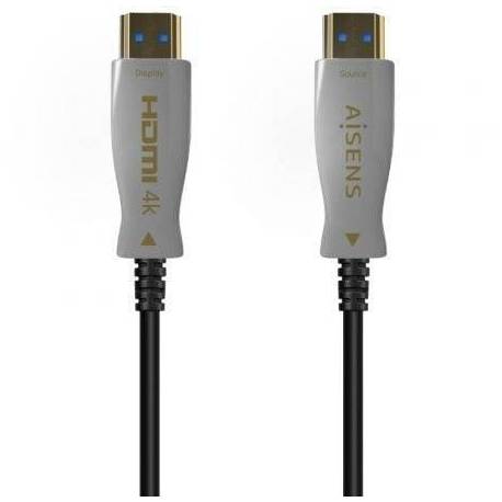 CABLE HDMI 2.0 AOC 4K AISENS A148-0698/ HDMI MACHO - HDMI MACHO/ 100M/ NEGRO