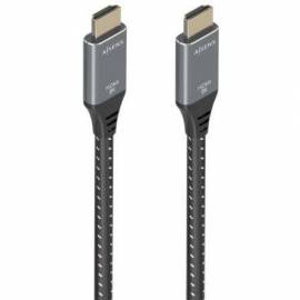 CABLE HDMI 2.1 8K AISENS A150-0876/ HDMI MACHO - HDMI MACHO/ 5M/ GRIS Y NEGRO