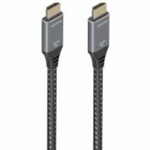 CABLE HDMI 2.1 8K AISENS A150-0876/ HDMI MACHO - HDMI MACHO/ 5M/ GRIS Y NEGRO