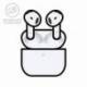 AURICULARES BLUETOOTH APPLE AIRPODS V4 4A GENERACION/ CANCELACION DE RUIDO