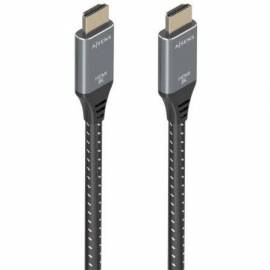 CABLE HDMI 2.1 8K AISENS A150-0878/ HDMI MACHO - HDMI MACHO/ 10M/ GRIS Y NEGRO