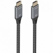 CABLE HDMI 2.1 8K AISENS A150-0878/ HDMI MACHO - HDMI MACHO/ 10M/ GRIS Y NEGRO
