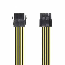 CABLE DE ALIMENTACIÓN MICROPROCESADOR AISENS A131-0419/ MOLEX -4+4 PIN MACHO - MOLEX 8 PIN HEMBRA/ 30CM