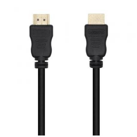 CABLE HDMI 1.4 14+1 CCS AISENS A119-0653/ HDMI MACHO - HDMI MACHO/ 1.8M/ NEGRO