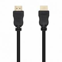 CABLE HDMI 1.4 14+1 CCS AISENS A119-0653/ HDMI MACHO - HDMI MACHO/ 1.8M/ NEGRO