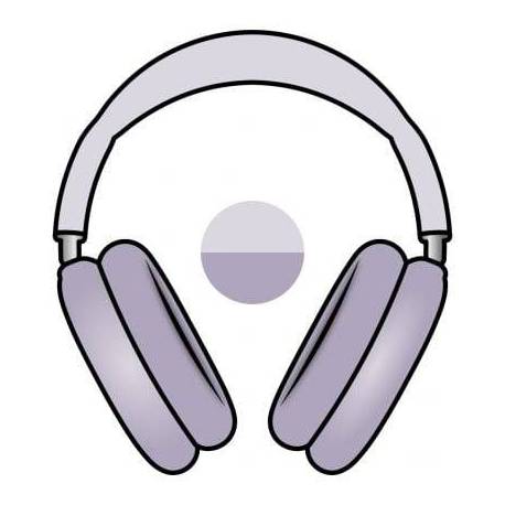 AURICULARES BLUETOOTH APPLE AIRPODS MAX USB-C/ PURPURA