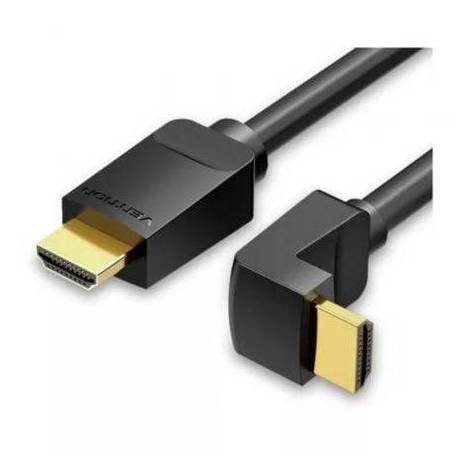 CABLE HDMI 2.0 4K ACODADO 90º VENTION AARBI/ HDMI MACHO - HDMI MACHO/ 3M/ NEGRO