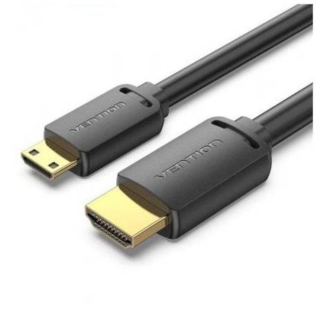 CABLE HDMI 4K VENTION AGHBF/ HDMI MACHO - MINI HDMI MACHO/ 1M/ NEGRO