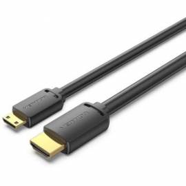 CABLE HDMI 4K VENTION AGHBG/ HDMI MACHO - MINI HDMI MACHO/ 1.5M/ NEGRO