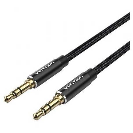 CABLE ESTÉREO VENTION BAWBG/ JACK 3.5 MACHO - JACK 3.5 MACHO/ 1.5M/ NEGRO