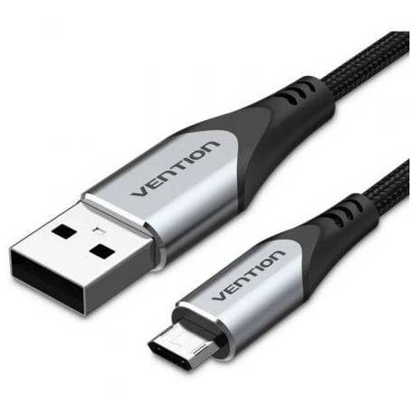CABLE USB 2.0 VENTION COCHD/ USB MACHO - MICROUSB MACHO/ 480MBPS/ 50CM/ NEGRO