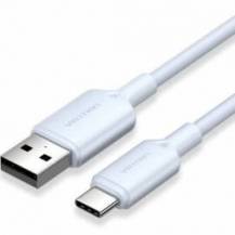 CABLE USB 2.0 TIPO-C VENTION CTQLF/ USB TIPO-C MACHO - USB MACHO/ HASTA 60W/ 480MBPS/ 1M/ AZUL