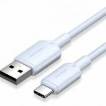 CABLE USB 2.0 TIPO-C VENTION CTQLH/ USB TIPO-C MACHO - USB MACHO/ HASTA 60W/ 480MBPS/ 2M/ AZUL