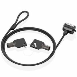 CABLE DE SEGURIDAD PARA PORTÁTILES AISENS ASLK-D40K04-BK/ 1.5M