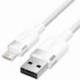 CABLE USB LIGHTNING VENTION LANWF/ USB MACHO - LIGHTNING MACHO/ 480MBPS/ 1M/ BLANCO