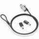 CABLE DE SEGURIDAD TIPO NANO PARA PORTÁTILES AISENS ASLK-D45K06-BK/ 1.5M