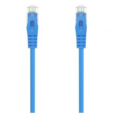 CABLE DE RED RJ45 AWG24 UTP AISENS A145-0572 CAT.6A/ LSZH/ 50CM/ AZUL