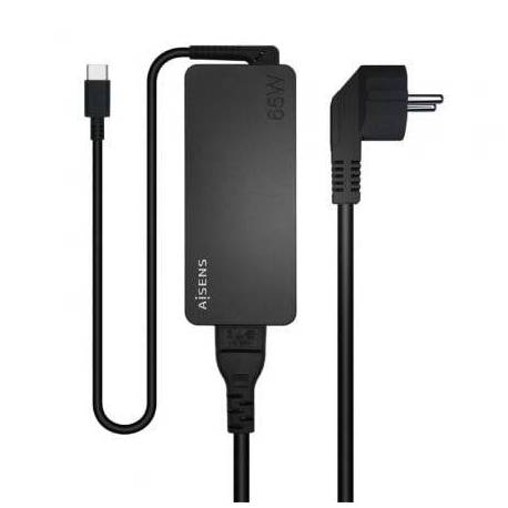 CARGADOR DE PORTÁTIL AISENS ASCH-1PD65D-BK/ 1XUSB TIPO-C/ 65W