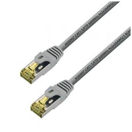CABLE DE RED RJ45 S/FTP AISENS A146-0337 CAT.7/ 5M/ GRIS