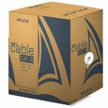 BOBINA DE CABLE RJ45 UTP PHASAK PHR 6302 CAT.6/ 305M/ GRIS