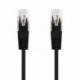 CABLE DE RED RJ45 UTP NANOCABLE 10.20.0400-L25-BK CAT.6/ 25CM/ NEGRO