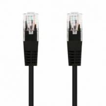 CABLE DE RED RJ45 UTP NANOCABLE 10.20.0400-L25-BK CAT.6/ 25CM/ NEGRO