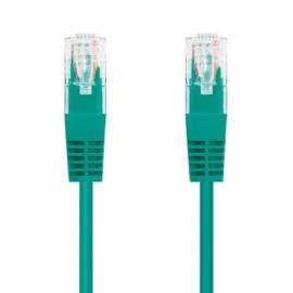 CABLE DE RED RJ45 UTP NANOCABLE 10.20.0400-L25-GR CAT.6/ 25CM/ VERDE