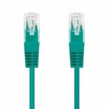 CABLE DE RED RJ45 UTP NANOCABLE 10.20.0400-L25-GR CAT.6/ 25CM/ VERDE