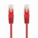 CABLE DE RED RJ45 UTP NANOCABLE 10.20.0400-L25-R CAT.6/ 25CM/ ROJO