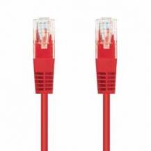 CABLE DE RED RJ45 UTP NANOCABLE 10.20.0400-L25-R CAT.6/ 25CM/ ROJO