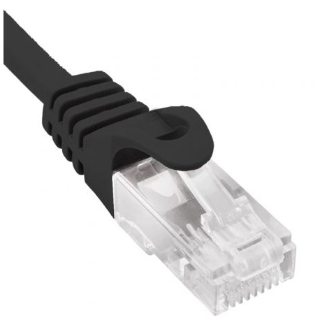 CABLE DE RED RJ45 UTP PHASAK PHK 1701 CAT.6/ 1M/ NEGRO