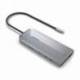 DOCKING USB TIPO-C AISENS ASUC-12P005-GR/ 2XHDMI 4K/ 3XUSB/ 2XUSB TIPO-C/ 1XRJ45/ 1XAUDIO/ 1XLECTOR TARJETAS/ 1X JACK/ 1XUSB