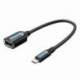 CABLE USB 2.0 VENTION CCUBB/ MICROUSB MACHO - USB HEMBRA/ 480MBPS/ 15CM/ NEGRO