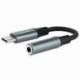 CONVERSOR USB TIPO-C NANOCABLE 10.24.1204/ USB TIPO-C MACHO - JACK 3.5 HEMBRA