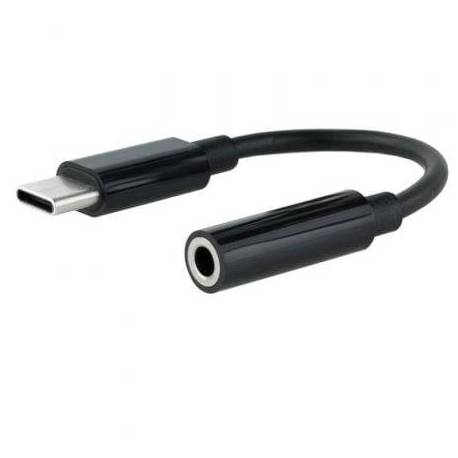 CONVERSOR USB TIPO-C NANOCABLE 10.24.1205/ USB TIPO-C MACHO - JACK 3.5 HEMBRA