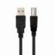 CABLE USB 2.0 IMPRESORA NANOCABLE 10.01.0102/ USB TIPO-B MACHO - USB MACHO/ 1M/ NEGRO