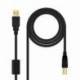 CABLE USB 2.0 IMPRESORA NANOCABLE 10.01.1205/ USB TIPO-B MACHO - USB MACHO/ 5M/ NEGRO