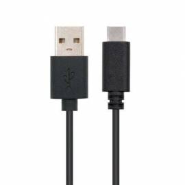 CABLE USB 2.0 TIPO-C NANOCABLE 10.01.2100/ USB TIPO-C MACHO - USB MACHO/ 480MBPS/ 50CM/ NEGRO