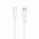 CABLE USB 3.1 TIPO-C NANOCABLE 10.01.4001-W/ USB TIPO-C MACHO - USB MACHO/ 10GBPS/ 1M/ BLANCO