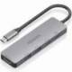 DOCKING USB TIPO-C AISENS ASUC-5P028-GR/ 1XHDMI 4K/ 2XUSB/ 2XUSB TIPO-C/ 1XUSB TIPO-C PD/ GRIS