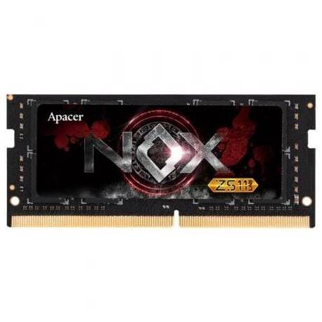 MEMORIA RAM APACER NOX 16GB/ DDR4/ 3200MHZ/ 1.2V/ CL20/ SODIMM