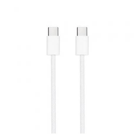 CABLE USB 2.0 TIPO-C NANOCABLE 10.01.6001-CO/ USB TIPO-C MACHO - USB TIPO-C MACHO/ HASTA 60W/ 480MBPS/ 1M/ BLANCO