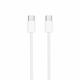 CABLE USB 2.0 TIPO-C NANOCABLE 10.01.6002-CO/ USB TIPO-C MACHO - USB TIPO-C MACHO/ HASTA 60W/ 480MBPS/ 2M/ BLANCO
