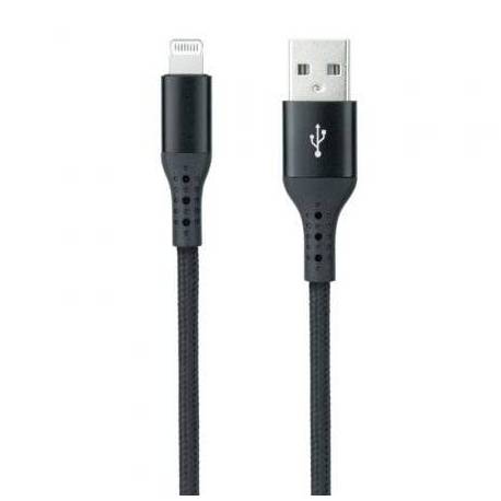 CABLE USB 2.0 LIGHTNING NANOCABLE 10.10.0401-COBK/ USB MACHO - LIGHTNING MACHO/ 1M/ NEGRO