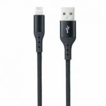 CABLE USB 2.0 LIGHTNING NANOCABLE 10.10.0401-COBK/ USB MACHO - LIGHTNING MACHO/ 1M/ NEGRO