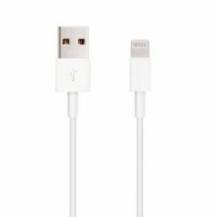 CABLE USB 2.0 LIGHTNING NANOCABLE 10.10.0402/ USB MACHO - LIGHTNING MACHO/ 2M/ BLANCO