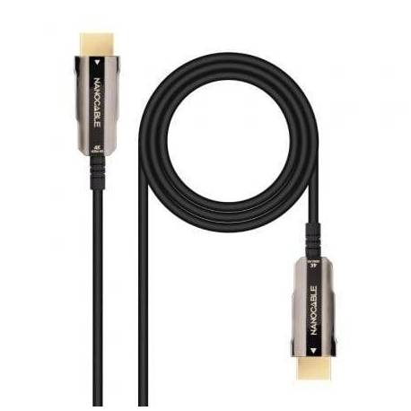 CABLE HDMI 2.0 4K NANOCABLE 10.15.2010/ HDMI MACHO - HDMI MACHO/ 10M/ NEGRO