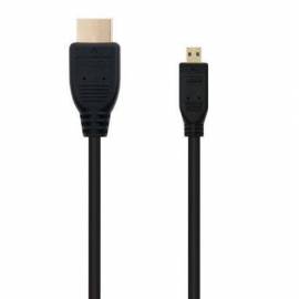 CABLE MICRO HDMI NANOCABLE 10.15.3502/ HDMI MACHO - MICRO HDMI MACHO/ 1.8M/ NEGRO